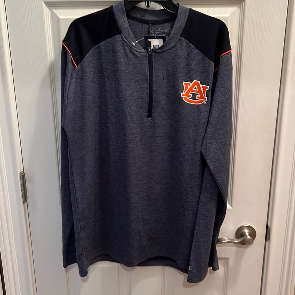 COPY - Men’s Champion Auburn war eagle Zip up pullover XLarge NWT